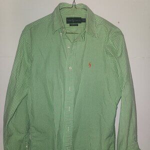 Ralph Lauren Classic Fit Gingham Oxford Shirt